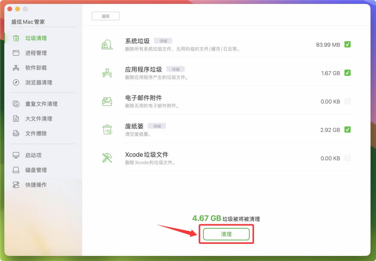 macOS Sonoma垃圾清理软件