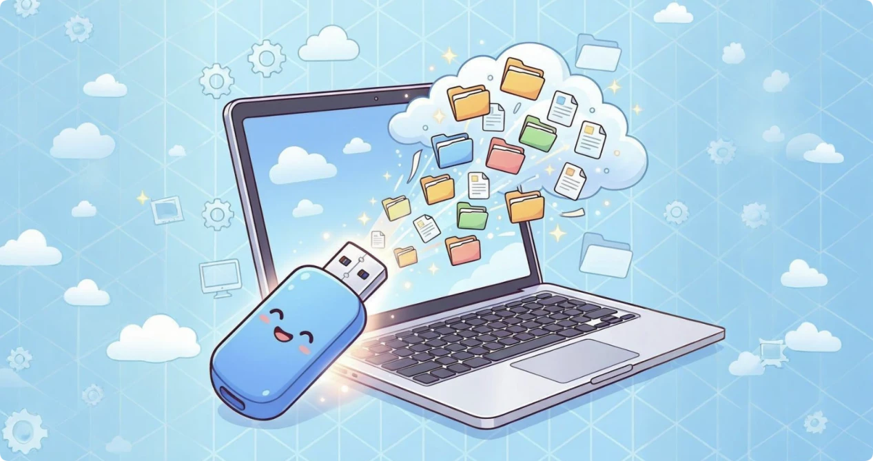 在U盘和Mac间传输文件