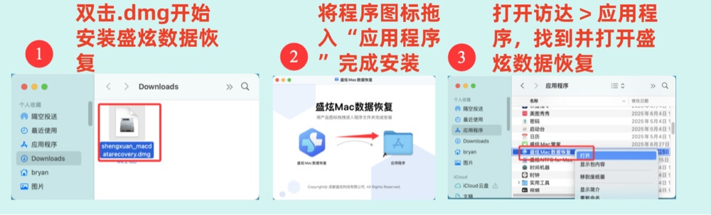 Mac此电脑不能读取你链接的磁盘