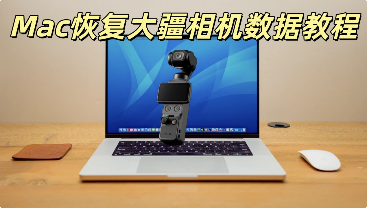 在Mac上恢复大疆相机内的丢失数据