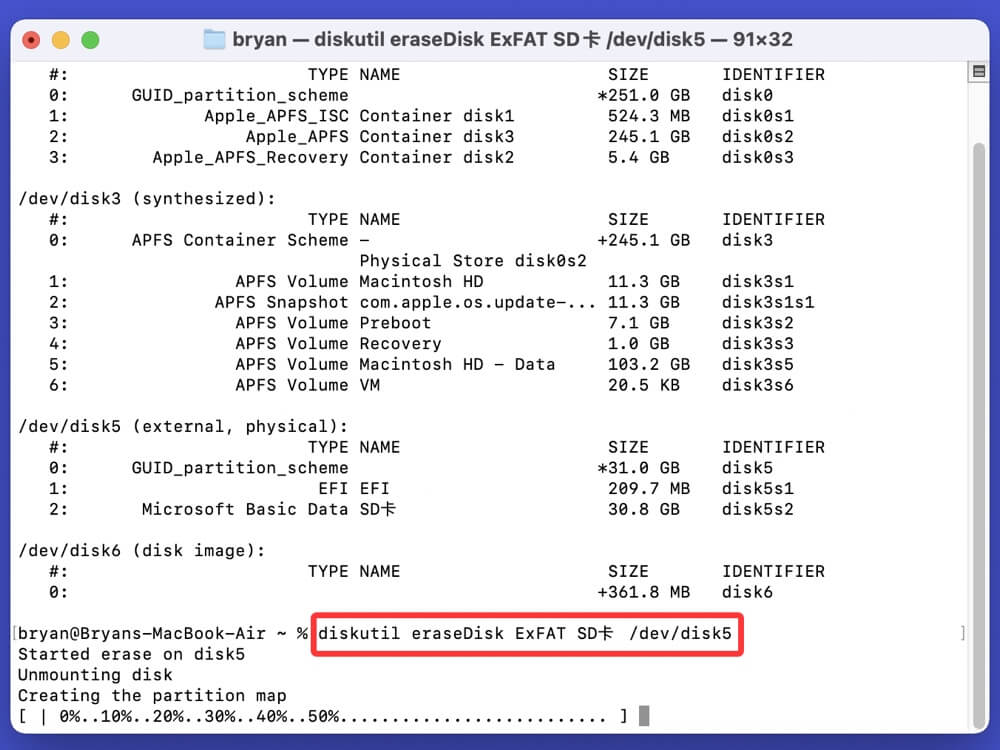 Mac用户轻松格式化SD卡
