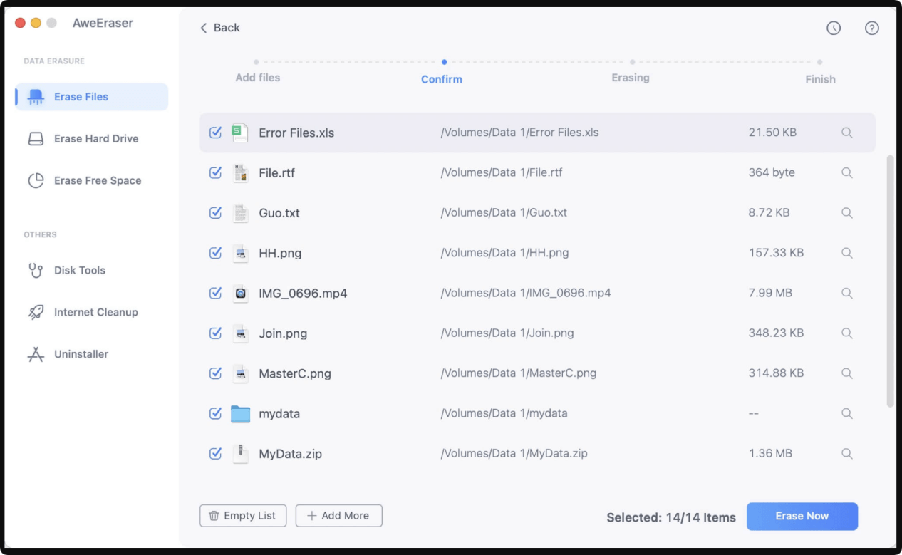 Mac数据擦除软件