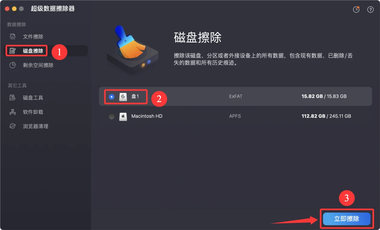 帮助Mac用户彻底擦除U盘数据